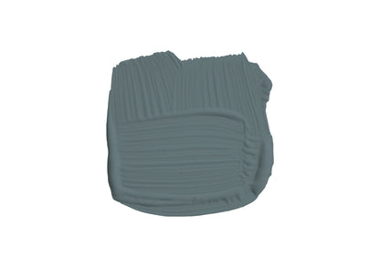 Farbklecks von Barrow Blue, einem blassen, jedoch dunklen Blaugrün. 