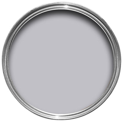 Offene Farbdose von oben von Calluna, einem ruhigen Lila, das an Heidekraut erinnert.
