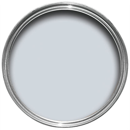 Offene Farbdose von oben von Kakelugn, dem cleansten und hellsten Blau in der Palette 
