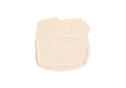 Farbklecks von Orange Coloured White, einem weiß mit roten Pigmenten
