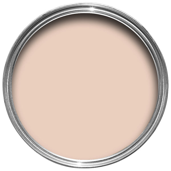 Offene Farbdose von oben von Pink Ground, einem zarten hellrosa.
