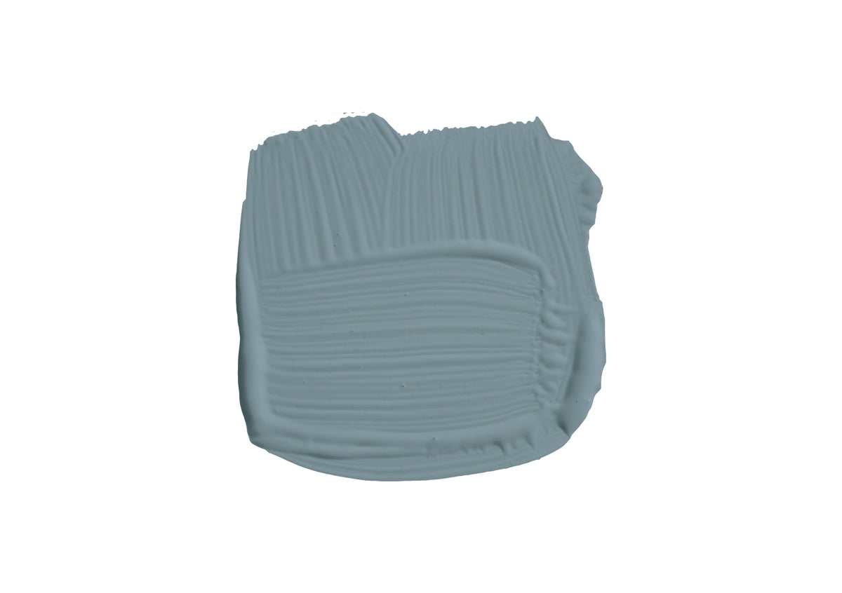 Farbklecks von Selvedge, einem atmosphärischen Blau für dunkle Räume