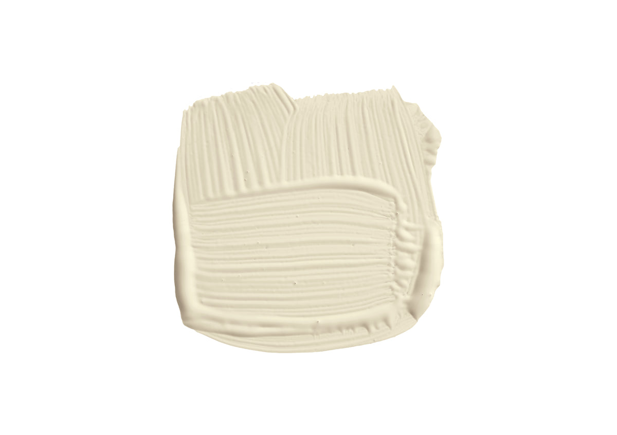 Farbklecks von Shaded White, einem Weißton der schattig wirkt

