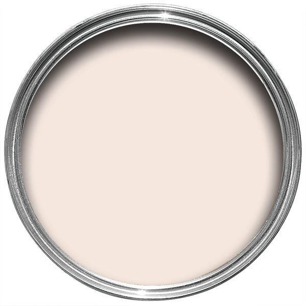 Offene Farbdose von oben von Tailor Tack, einem hellen Haute Couture Rosa. 
