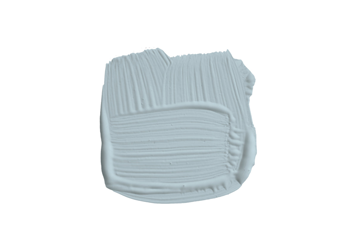 Farbklecks von Parma Gray, einem kühlen Blau