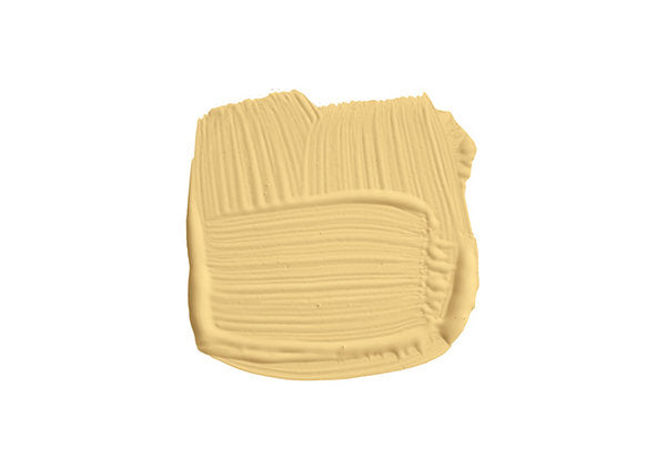 Farbklecks von Yellow Ground, einem Gelb, wie man es an Tapeten liebt und dem Raum frische gibt.