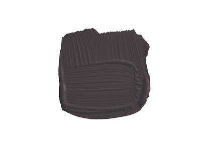 Farbklecks von Tanner's Brown, einem dunklen Braun wie Leder.